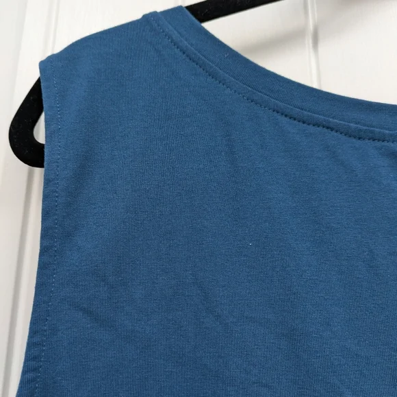 Zapelle Teal Sleeveless Dress - Picture 5 of 5